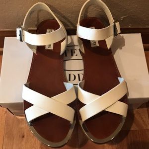 Steve Madden Sandals with Ankle Strap, Size 9.5